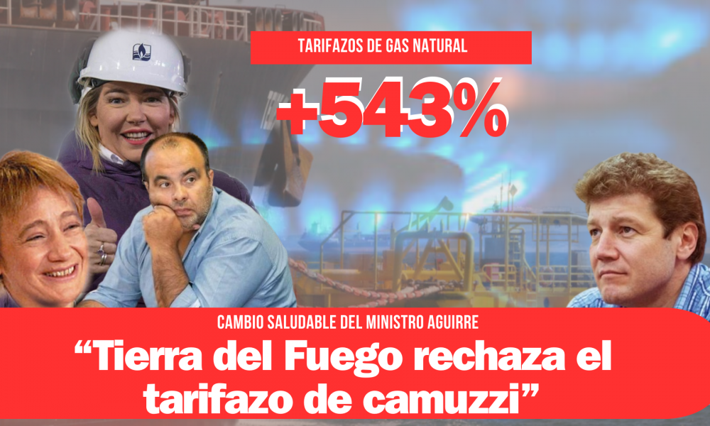 Tierra del Fuego rechazó el tarifazo propuesto por Camuzzi Gas del Sur ...